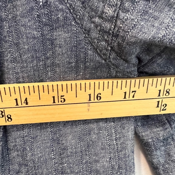 Free People chambray jacket - Picture 8 of 10